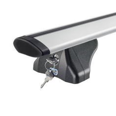 Dakdragerset EV6 aluminium / zilvergrijs Cruz Airo incl. sloten